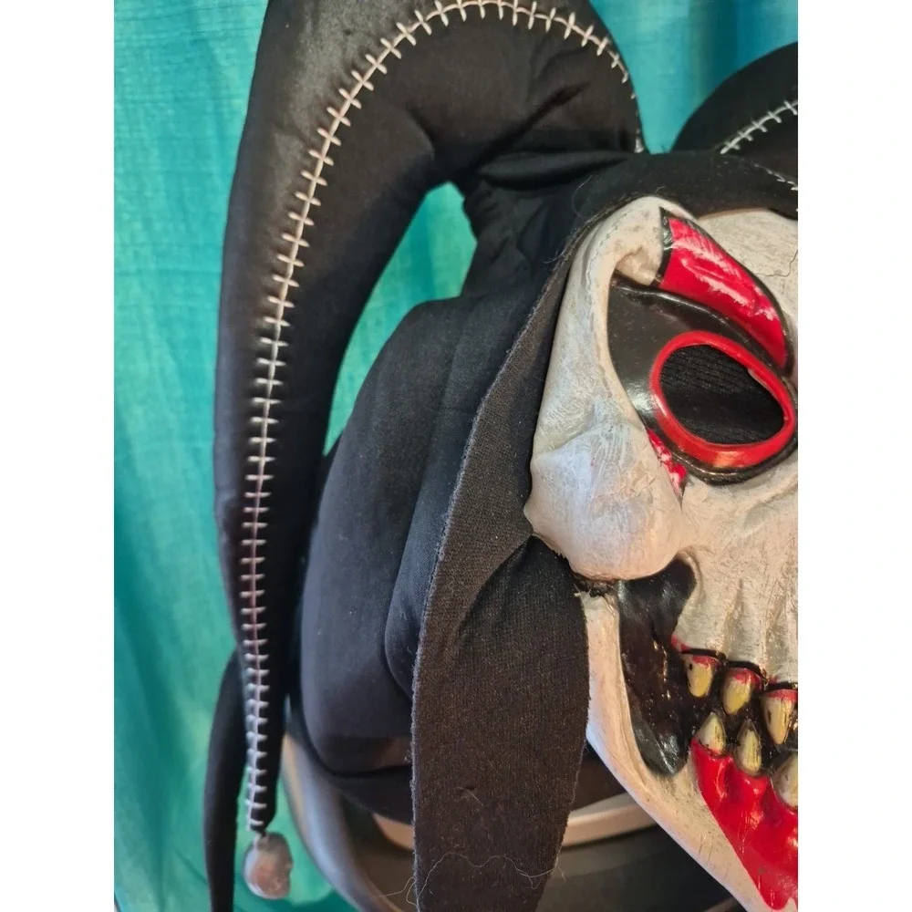 Halloween Mask Costume Nylon Pull Over Head Mask for Adults Read Description